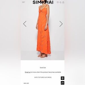 Jonathan simkhai gown